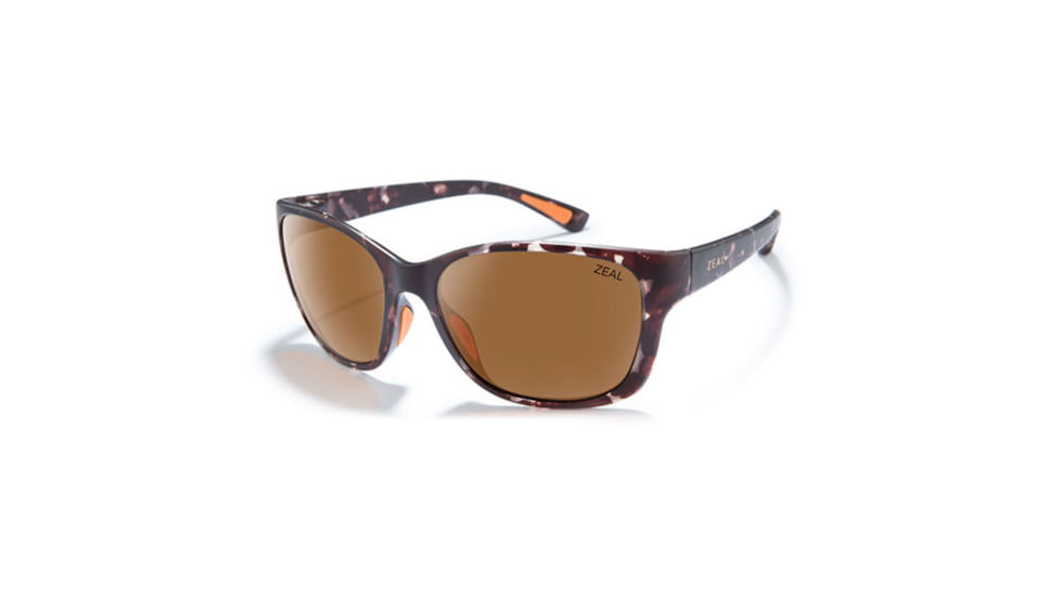 Zeal Optics Magnolia Polarized Sunglasses, Matte Tortoise 11426