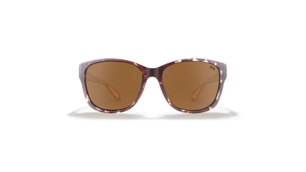 Zeal Optics Magnolia Polarized Sunglasses, Matte Tortoise 11426