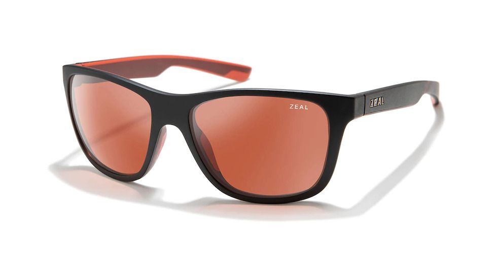 Zeal Optics Radium - Polarized, Color - Matte Brick, Lens Color - Rose, 11546