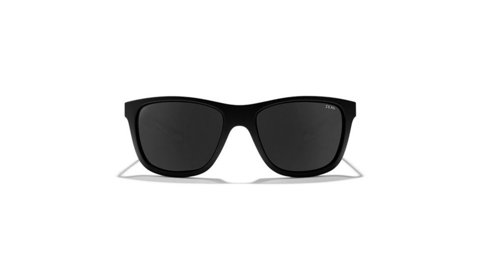 Zeal Optics Radium Polarized Sunglasses, Matte Black 11433