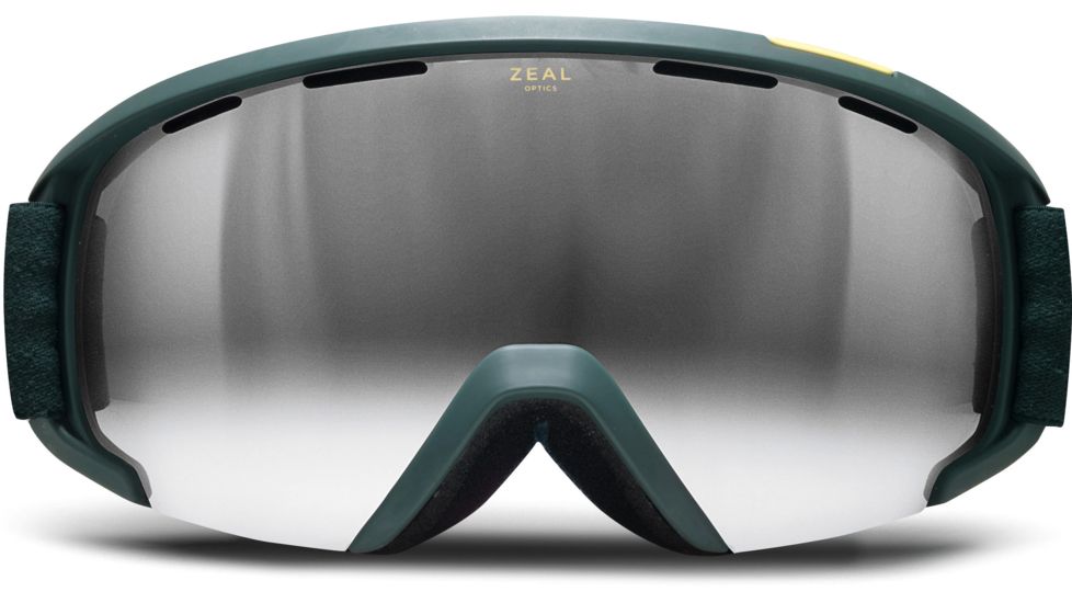 Zeal Optics Slate Ski Goggles, Foundry Fern Frame and Metal Mirror Optimum Lens 10260