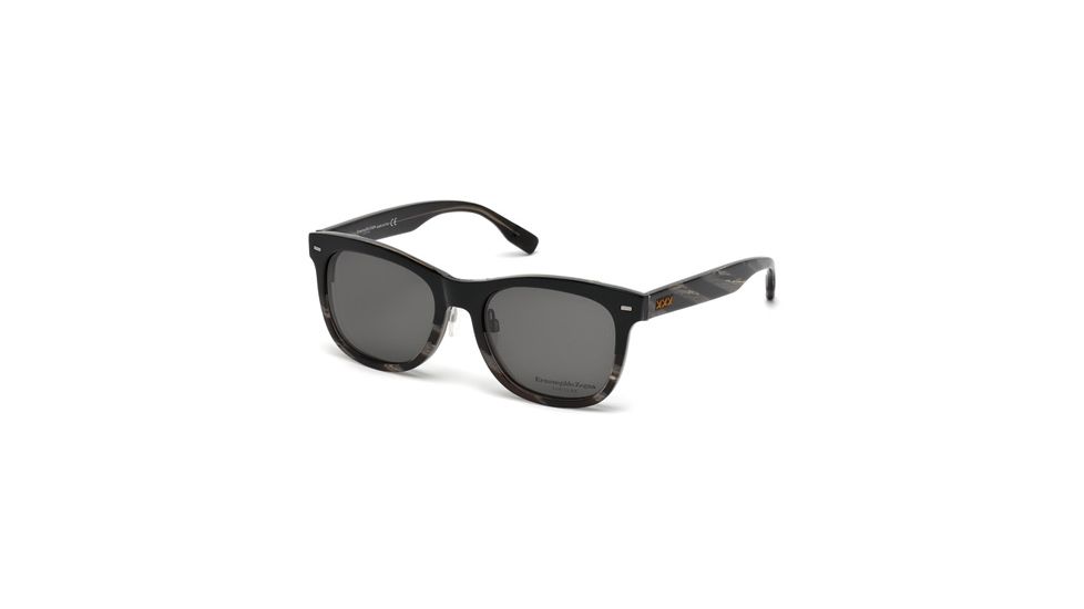 Zegna Couture ZC0001 Sunglasses - Black Frame Color