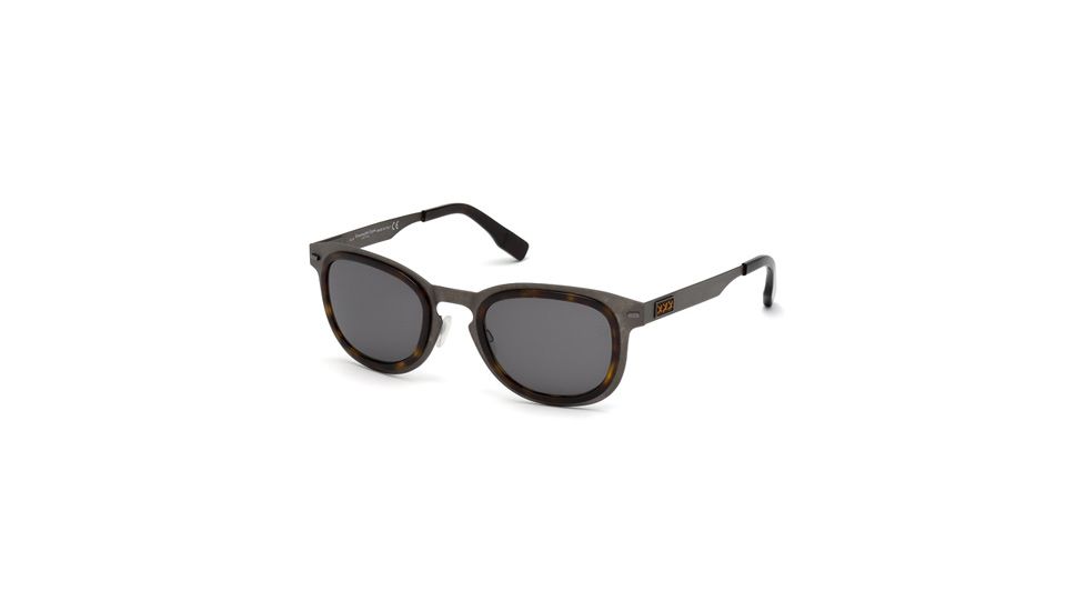 Zegna Couture ZC0007 Sunglasses - Gray Frame Color