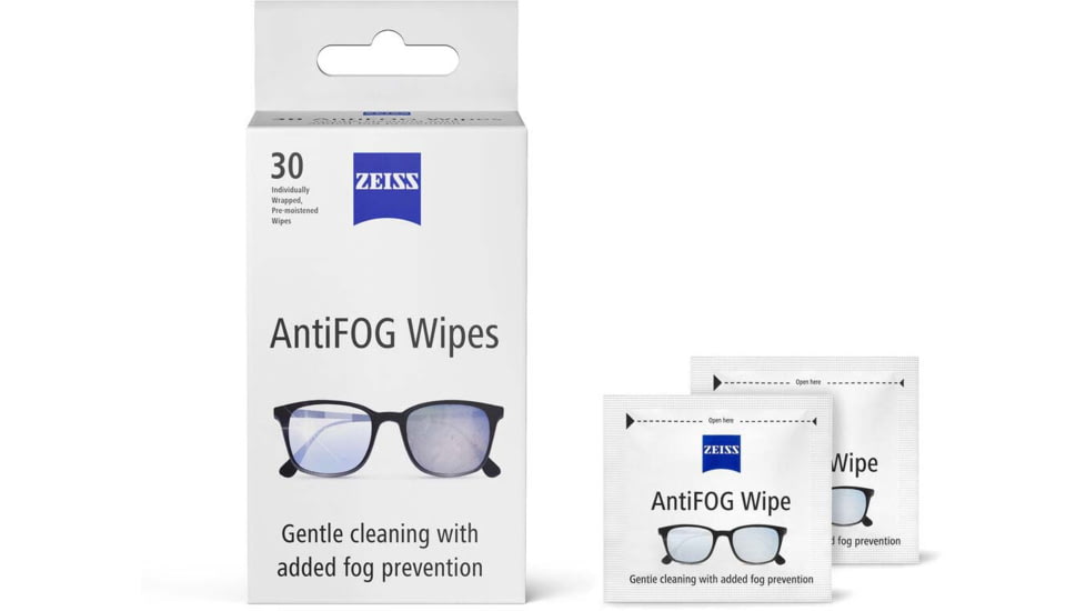 Zeiss Anti-Fog Lens Wipes - 30 ct. Box, Small, NSN 9005.9, 000000-2451-375